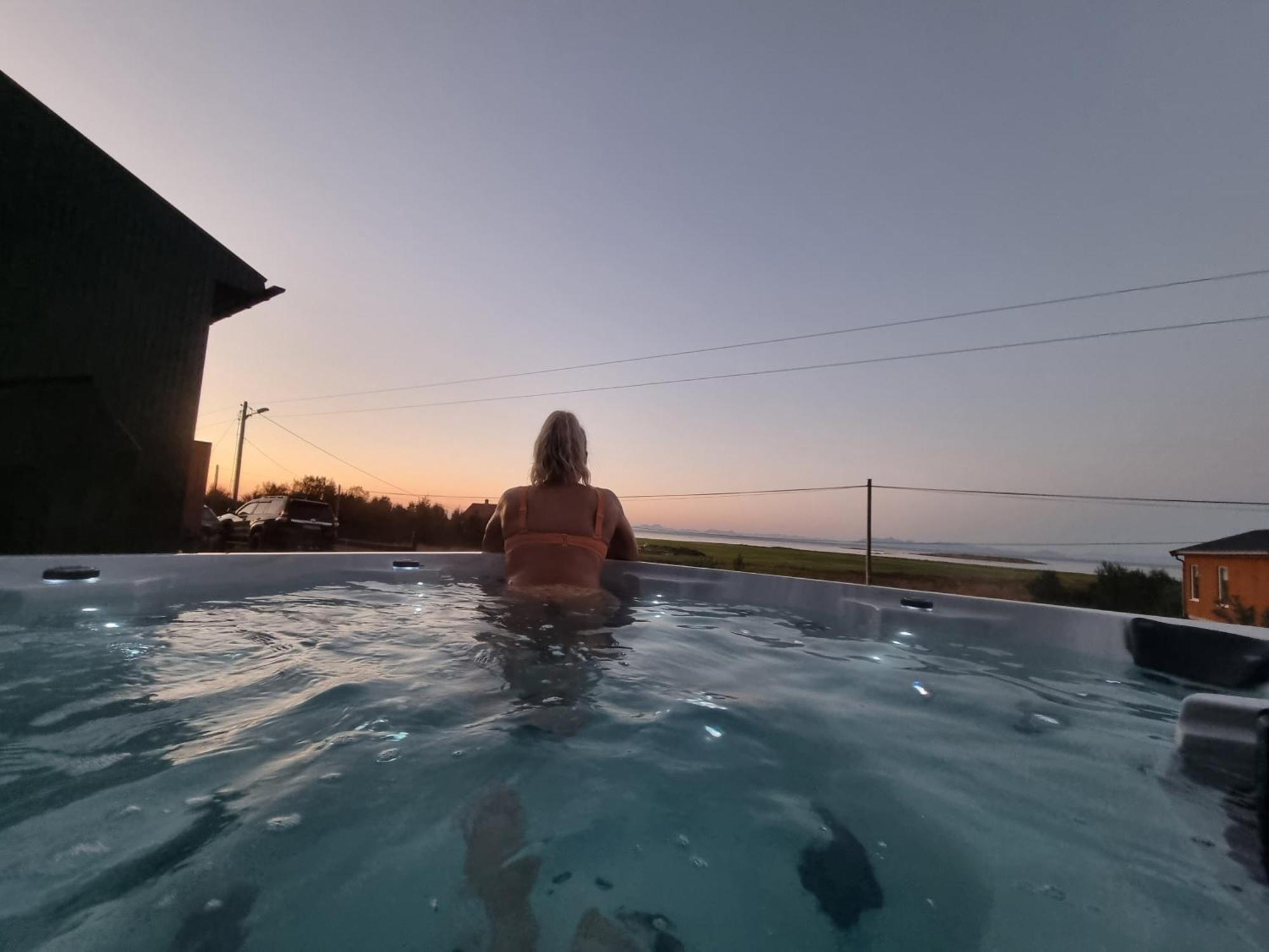 Villa Walter Lofoten With Sauna Kvalnes  外观 照片