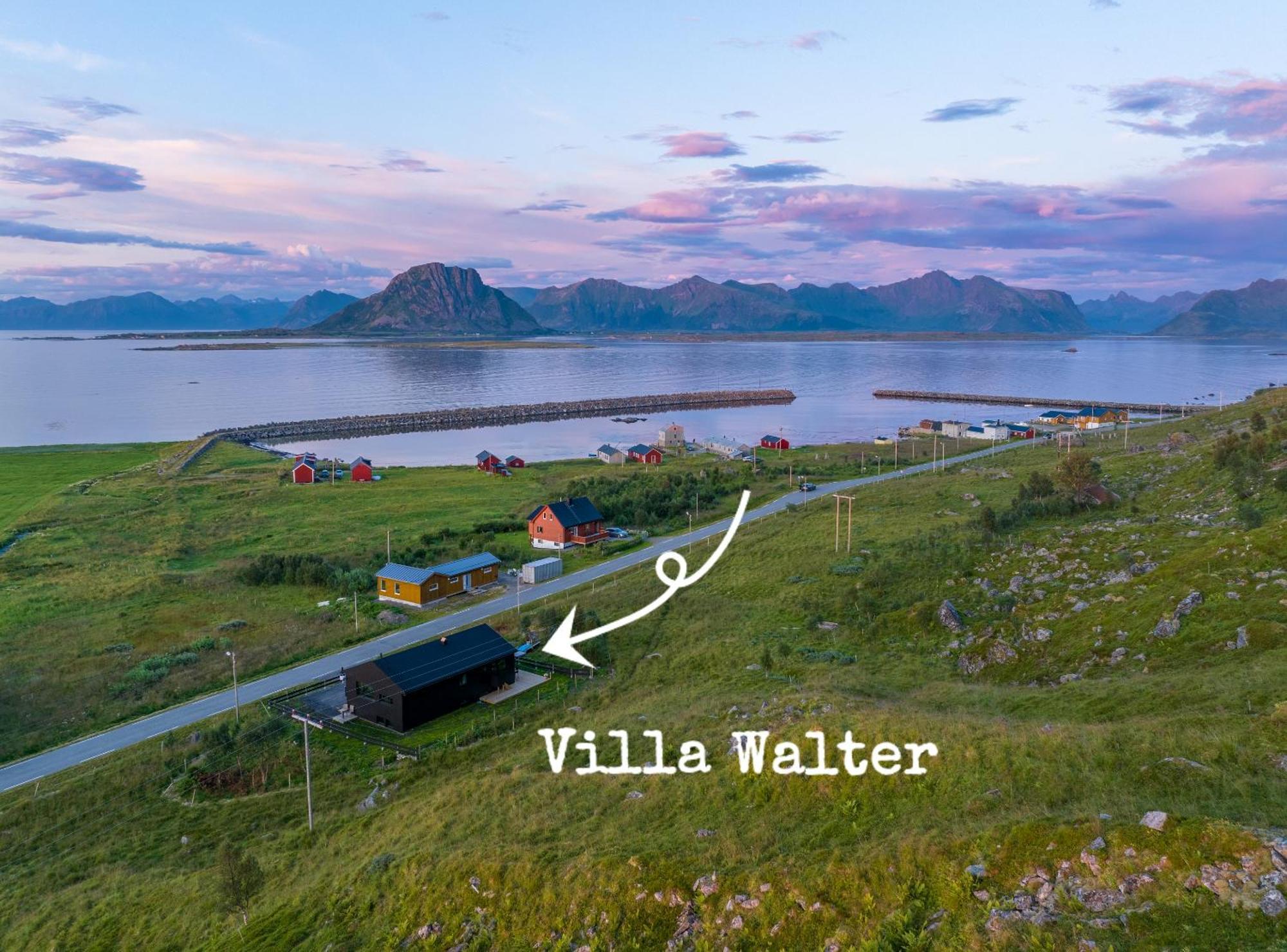 Villa Walter Lofoten With Sauna Kvalnes  外观 照片