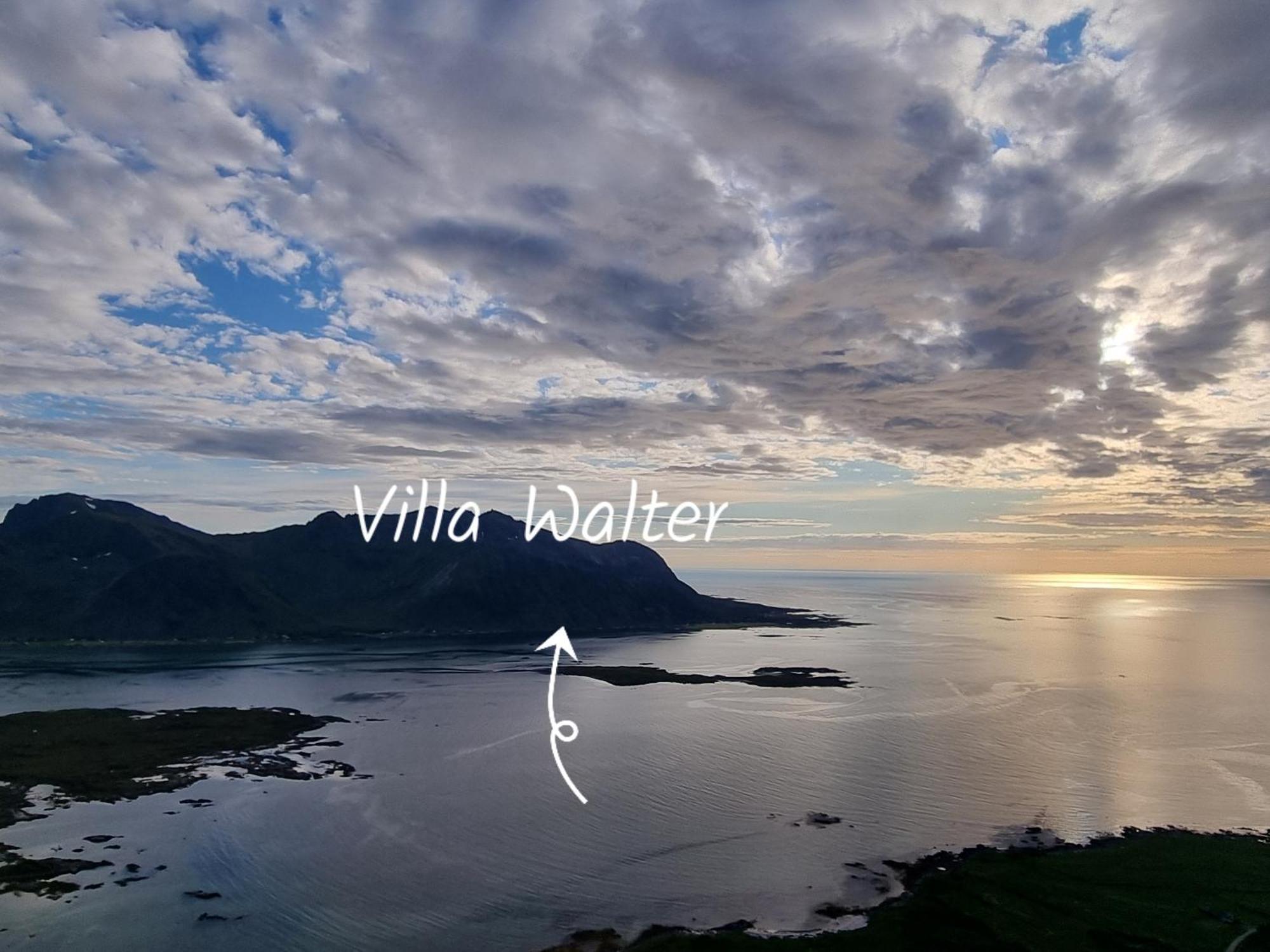 Villa Walter Lofoten With Sauna Kvalnes  外观 照片
