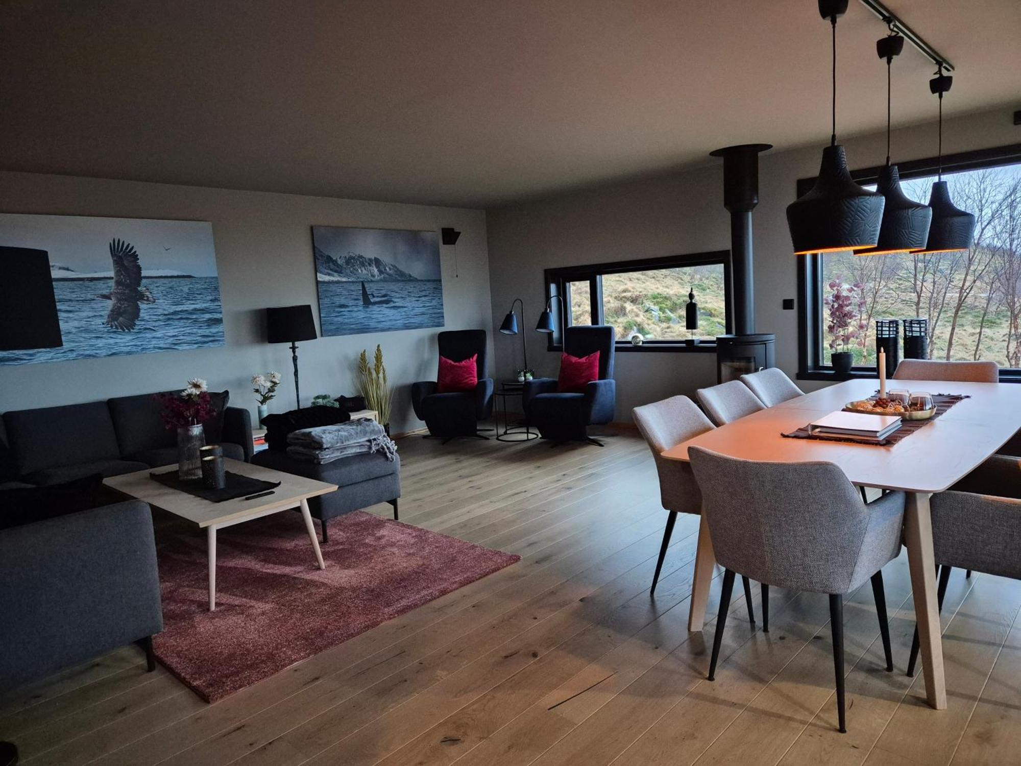 Villa Walter Lofoten With Sauna Kvalnes  外观 照片