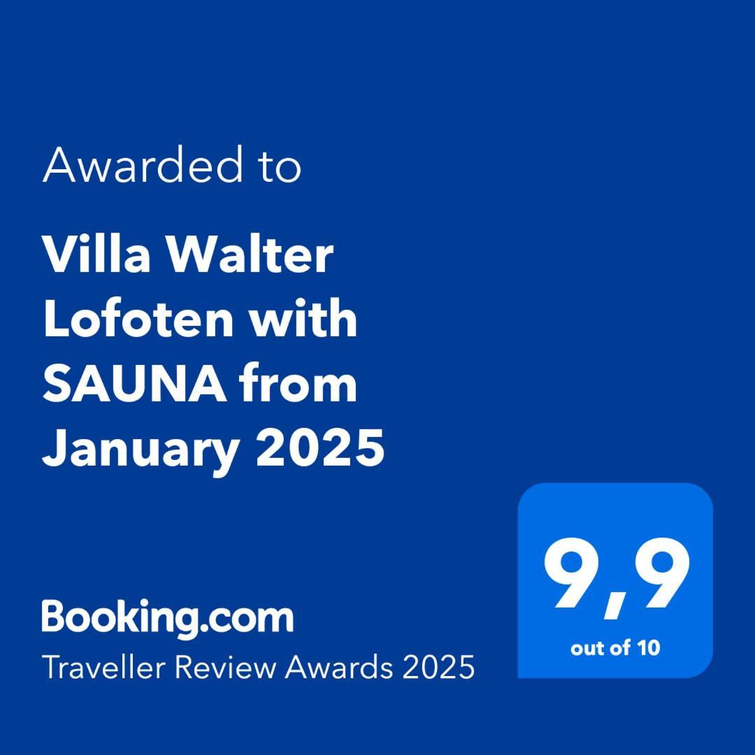 Villa Walter Lofoten With Sauna Kvalnes  外观 照片